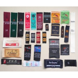 Woven Clothing Label - Custom Design