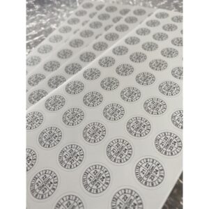 Brekable Warranty Stickers - Custom Design